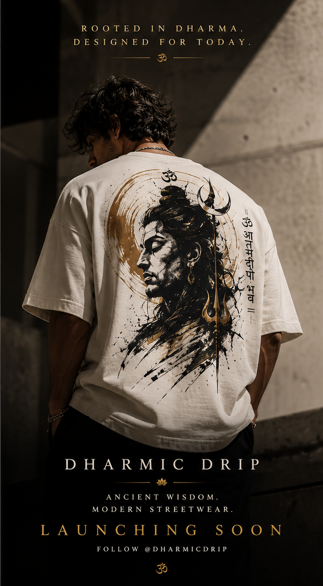 The Shiva Collection — Dharmic Drip editorial campaign